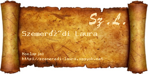 Szemerédi Laura névjegykártya