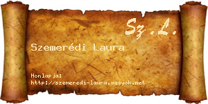 Szemerédi Laura névjegykártya